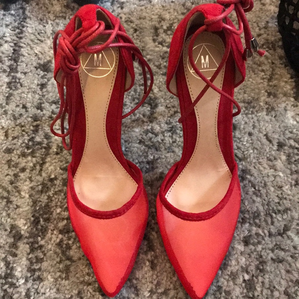 Missguided Red Shoes